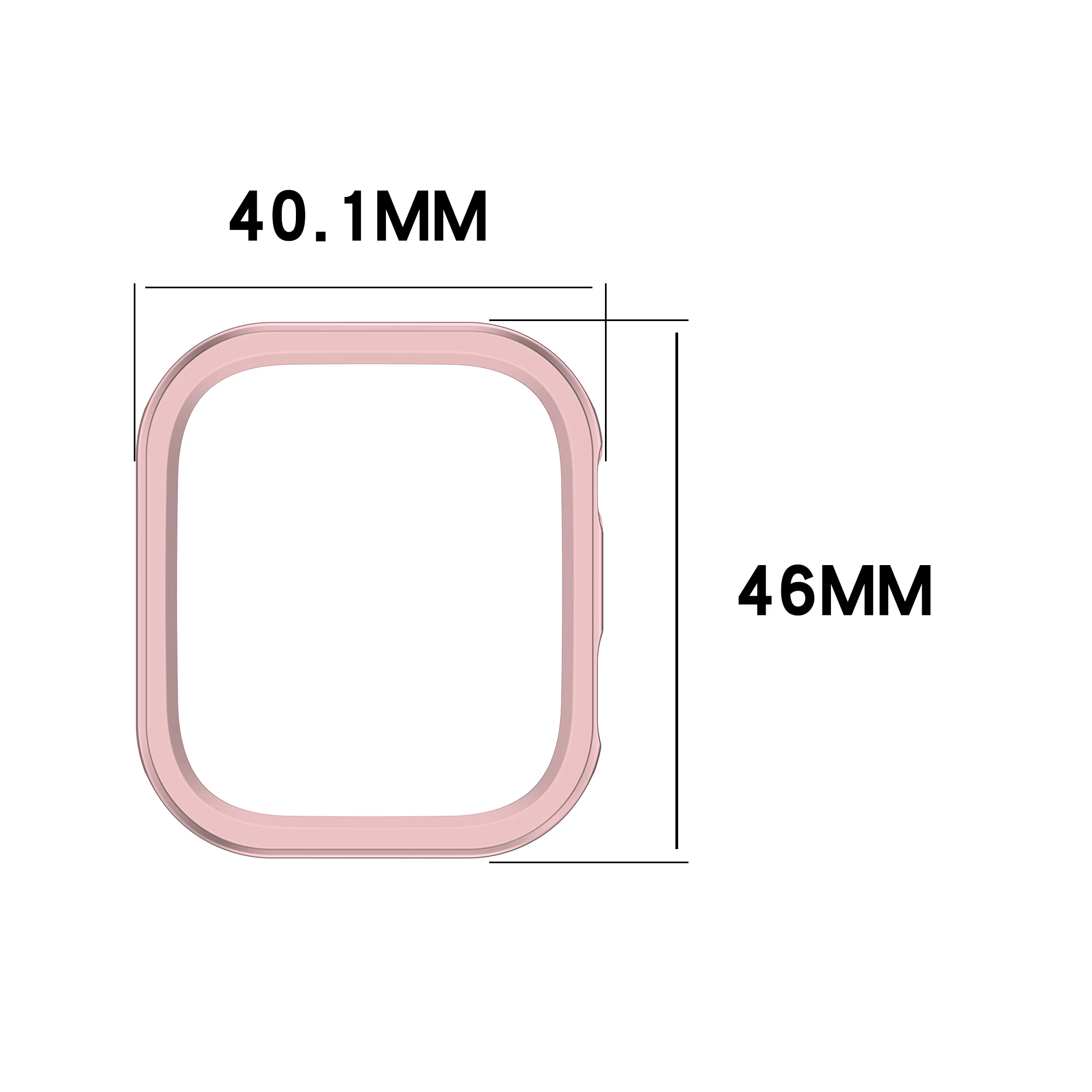 PC Hollow shell For Redmi Watch6 smart watch case Bumper For Redmi Watch 6 case cover Watch frame protector accessories