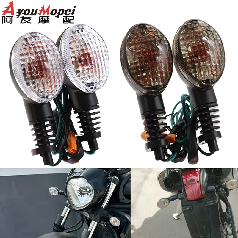 Para YAMAHA XT660X XT660R MT03 660 Street Scrambler 900 Twin 900 señal de giro LED intermitente motocicleta luz intermitente XT660 X R