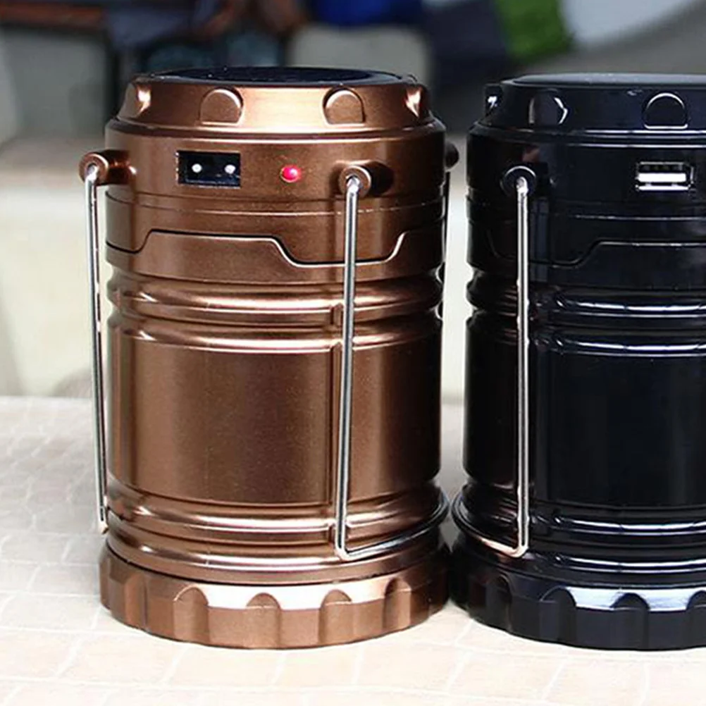 

Quality Solar Tent Light Compact Camping Lamp Emergency Outdoor Lighting Tool Random Color Solar Camping Light