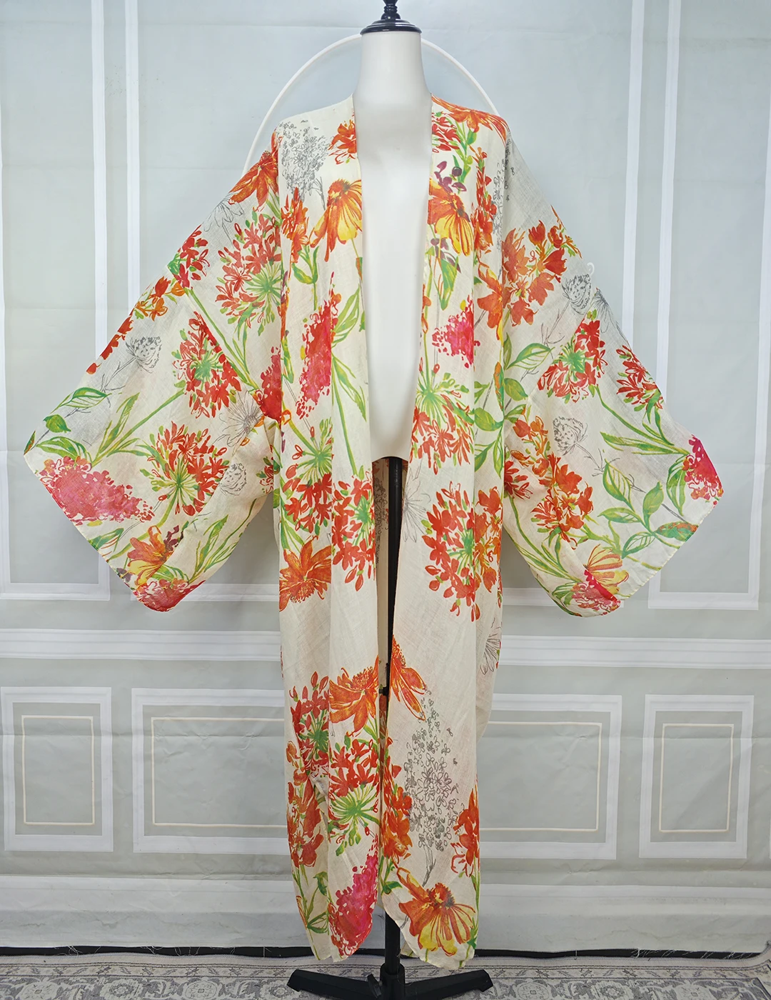 

Летняя пляжная одежда: женские кимоно-кардиганы оверсайз в африканском стиле, 2026, купальники, бикини, накидки, мусульманские наряды, одежда с принтом