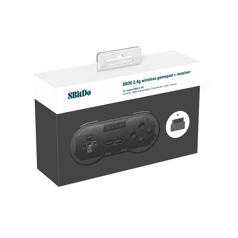 Gamepad sem fio 8BitDo SN30 2.4G para SNES — foto 5