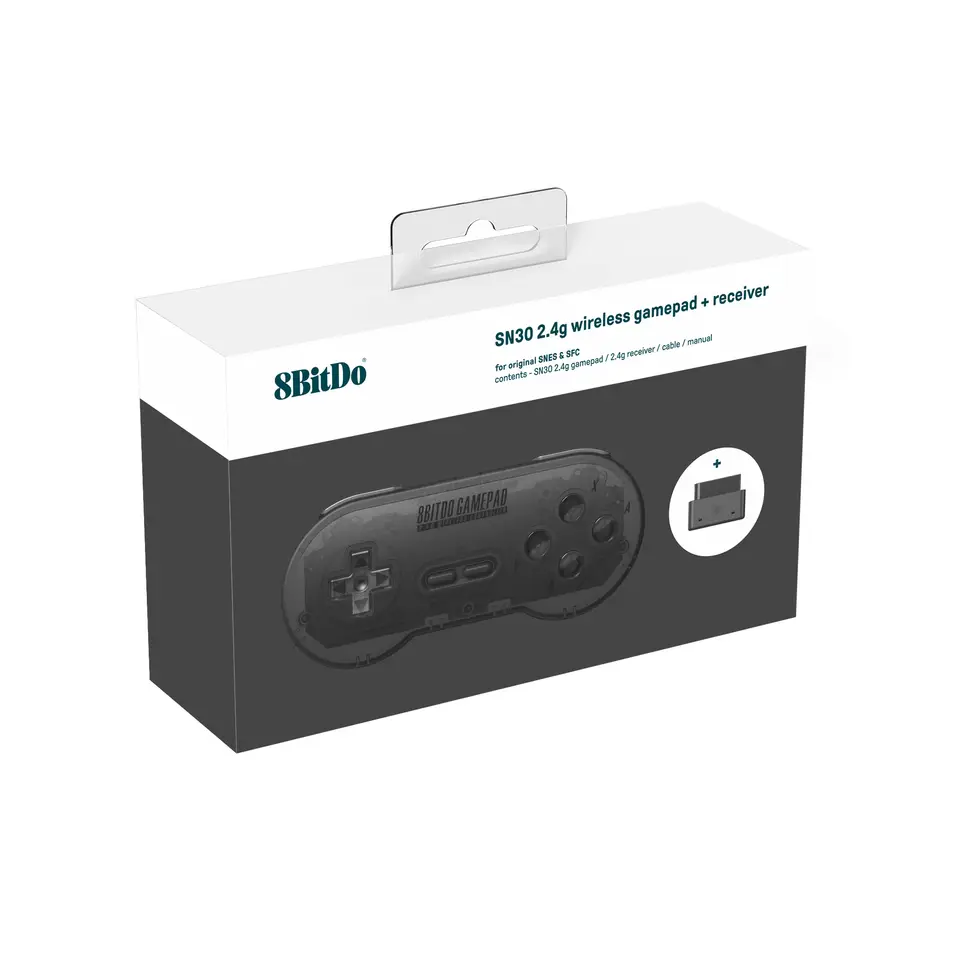 ذراع تحكم لاسلكي 8BitDo SN30 2.4G لأجهزة SNES/SFC الأصلية - 5