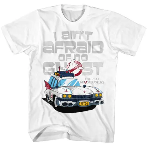 Camiseta de los cazafantasmas para hombre, camisa oficial de coche ecomobile