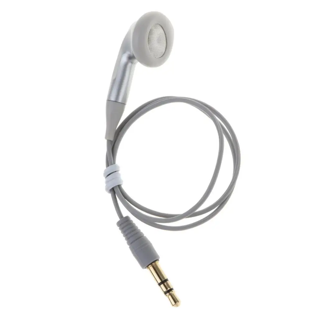Wired In-ear Earbud Headphones PVC Comfort Single Side Wired Earphone Hands-free Headset for Mobile Devices Driving