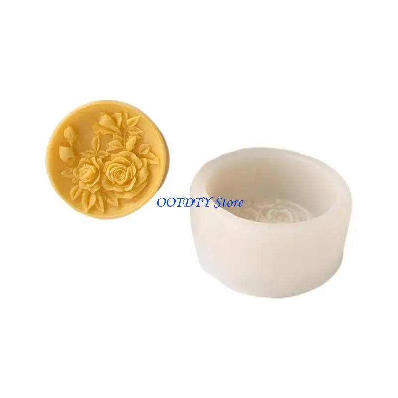 

367A Multifunctional DIY Craft Molds for Cake Chocolate Dessert Making Rose Shaped