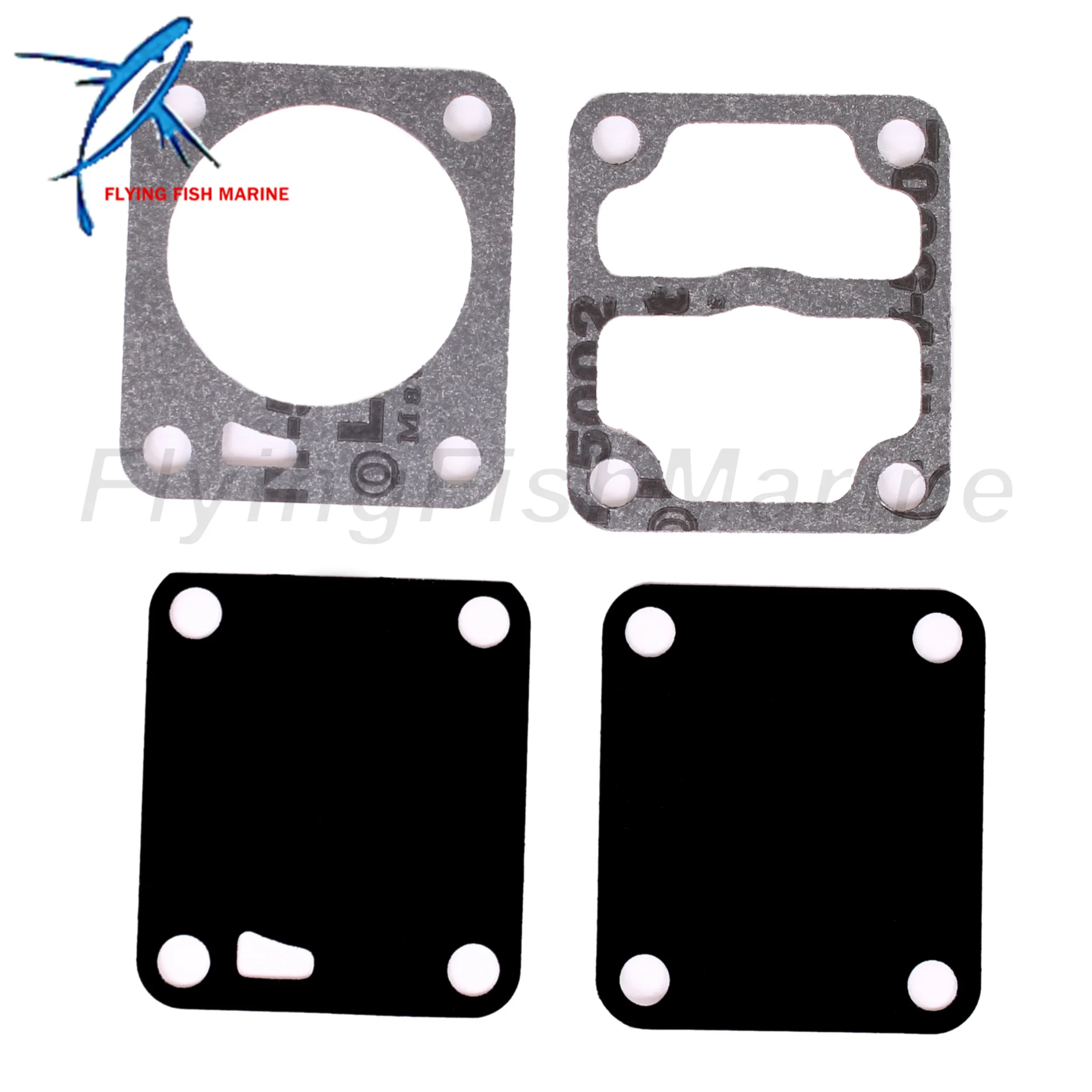 

Outboard Motor 677-24471-01 677-24435-02 677-24411-02 677-24434-02 Fuel Pump Diaphragm kit for Yamaha 9.9HP 15HP Carburetor