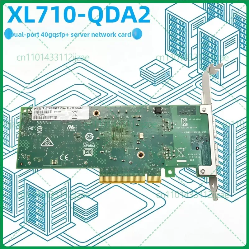 For Intel XL710-QDA2 40G QSFP + dual port 10 Gigabit server network interface card XL710-BM2