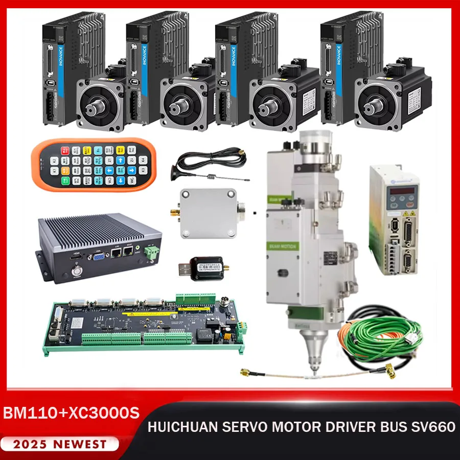 Servo Motor 400W With Driver - Raytools XC3000S laser system fiber laser