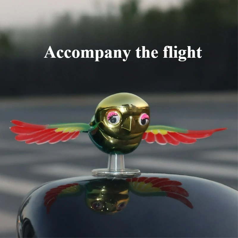 

Pasted Car Flying Bird Ornaments Plastic Toys Rearview Mirrors Other Decorative Scratch Covers DIY Decorative Car Accessories
