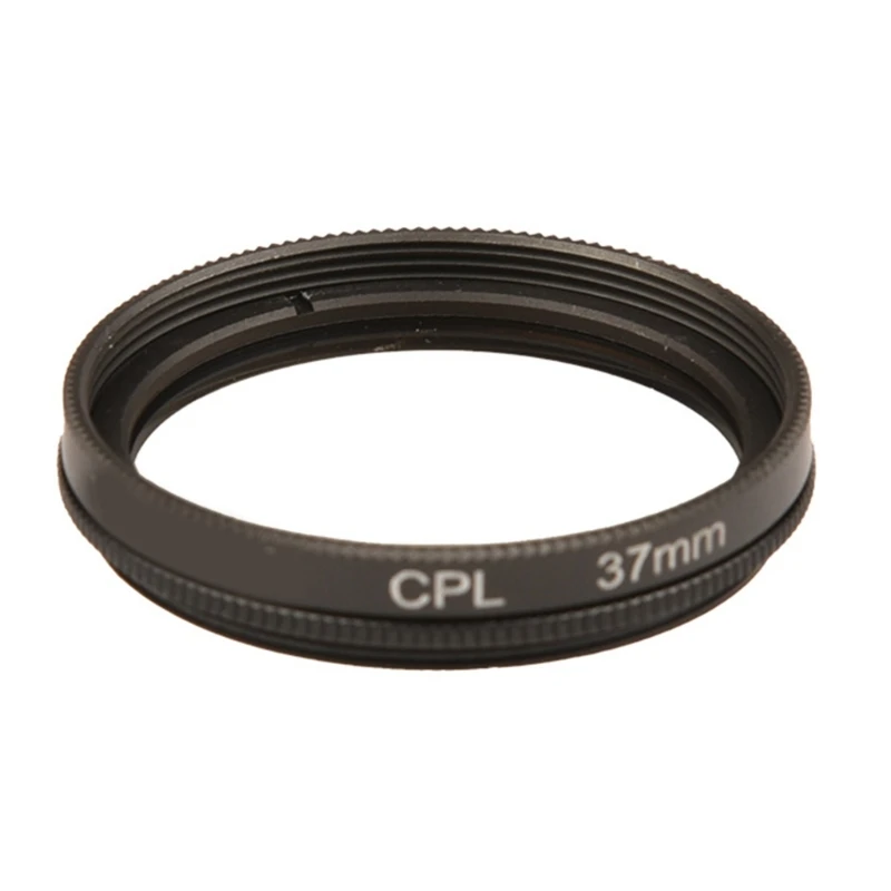 Small 37mm Circular Polarizing Filter 37mm CPL Lens Filter for Clearer Picture Increases Saturation,with Universal Clip