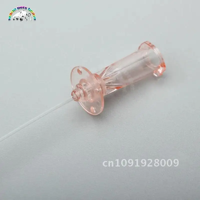 

12pcs Cat Catheter Without Stylet Urinary Catheters for Cats Open 1.3mm Veterinary End Side Open Supplies 1.0mm