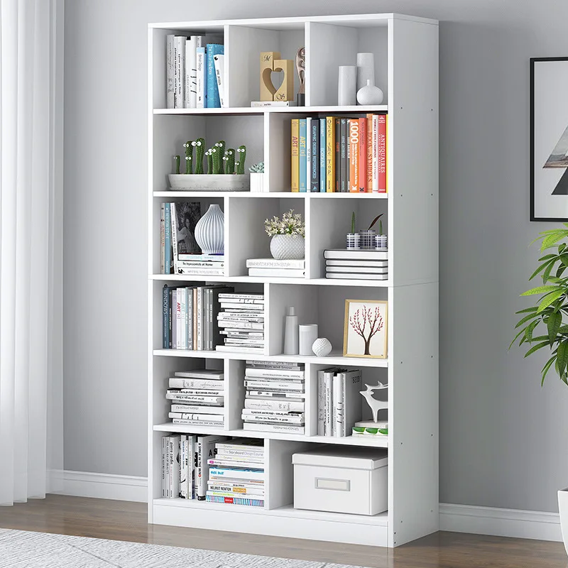 Bookshelf Simple Modern Household Bookcase Large Capacity Storage Locker Multi-layer Economic Student