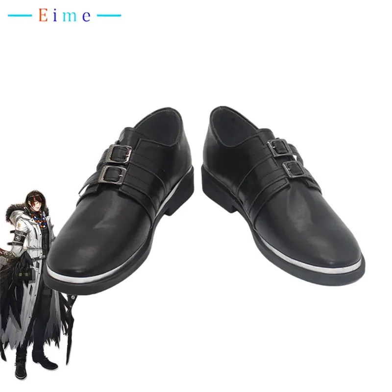 

Game Arknights Gnosis Cosplay Shoes PU Anime Leather Shoes Halloween Carnival Boots Cosplay Props Custom Made