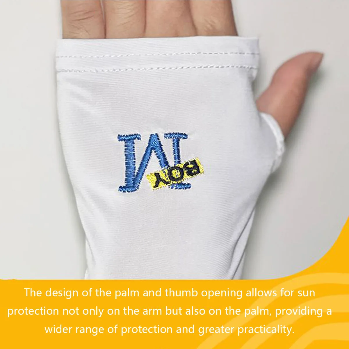 Summer Sun Protection UV Protection Breathable Ice Sleeves Men\'s Loose And Thin Cycling Arm Protection Gloves