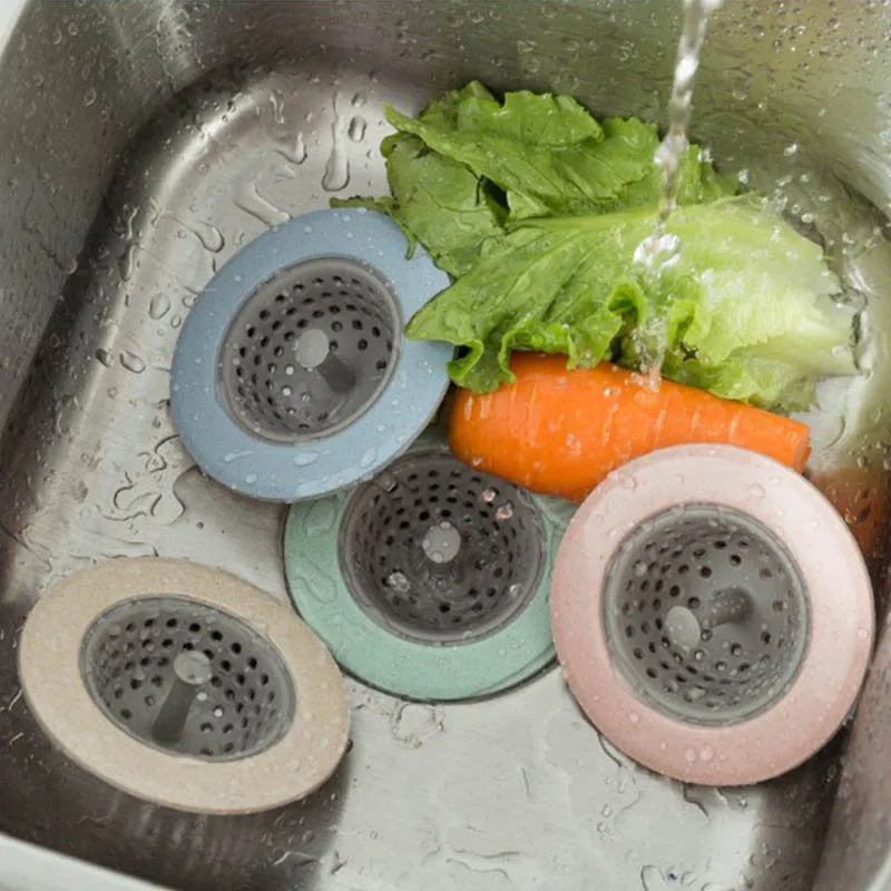 Kitchen sink vegetable basin filter dishwashing sink filter drain pipe anti clogging cover drainage floor drain