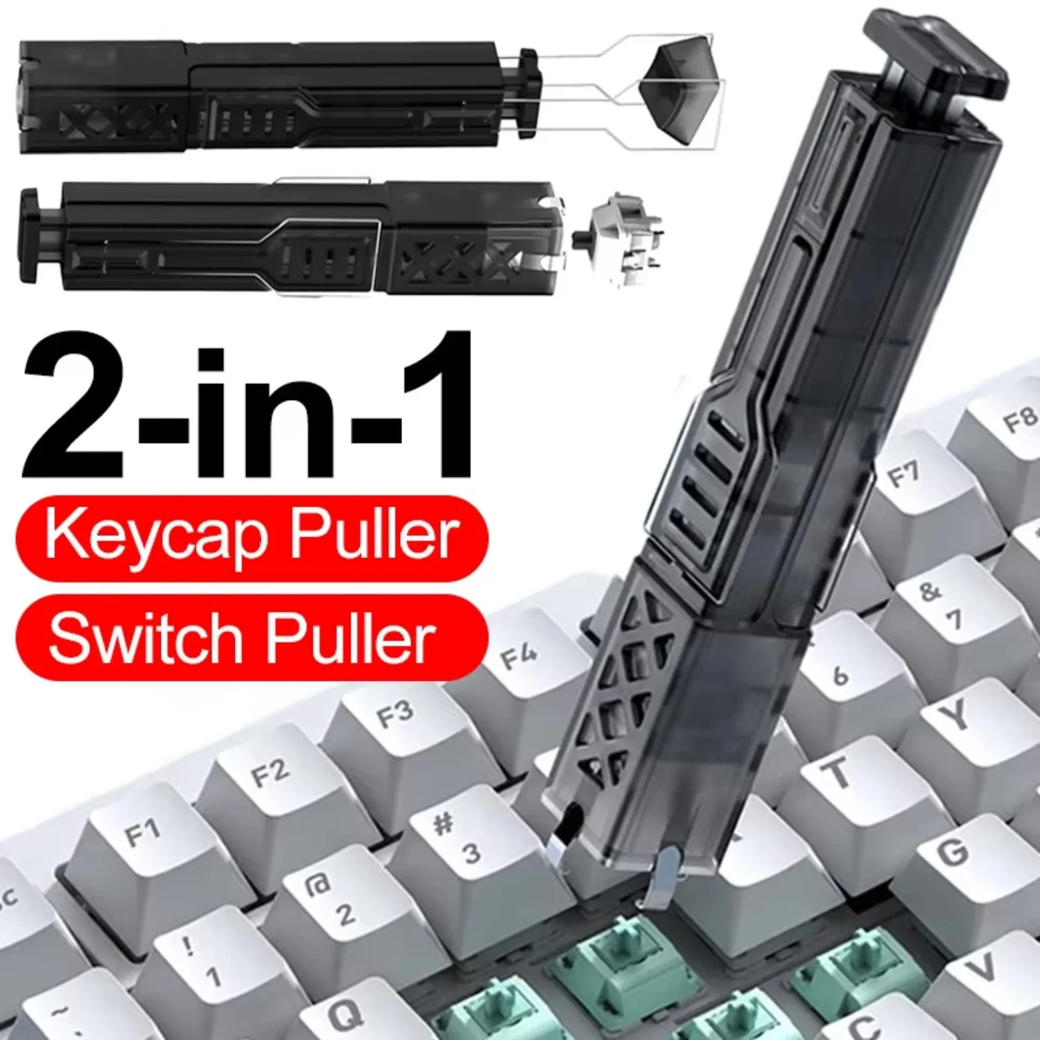 1 Pcs Switch Puller Mechanical Keyboard Keycap Switch Puller Button Extractor Keyboard Key Cap Remover Tool for Gaming Keyboard