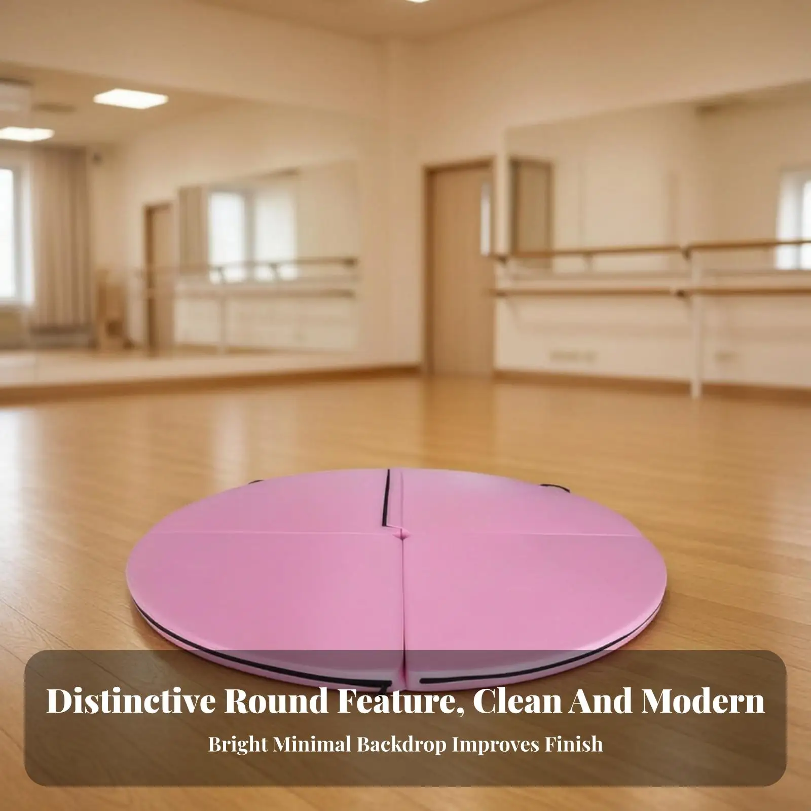 Pole Dance Crash Mat Cushioned Pole Dance Mat Lightweight for Dancers