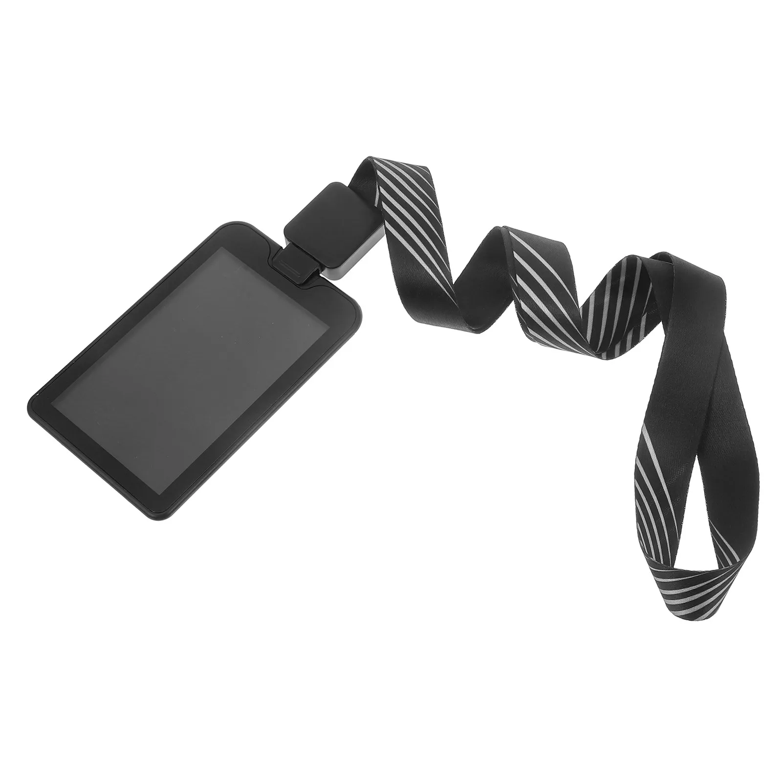 Transparent ID Badge Holder with Lanyard for Work, Nurse, Doctor, Student & Staff – Clear Protective Card Sleeve