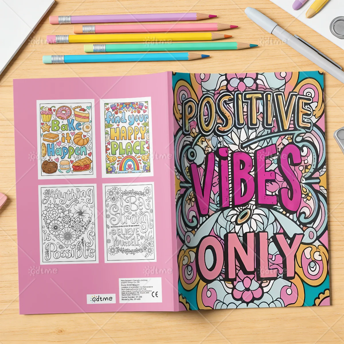 Mindful Relax Colouring Book Floral Pattern Mental Wellness Meditation Art Activity Book For Adult Daily Leisure Time