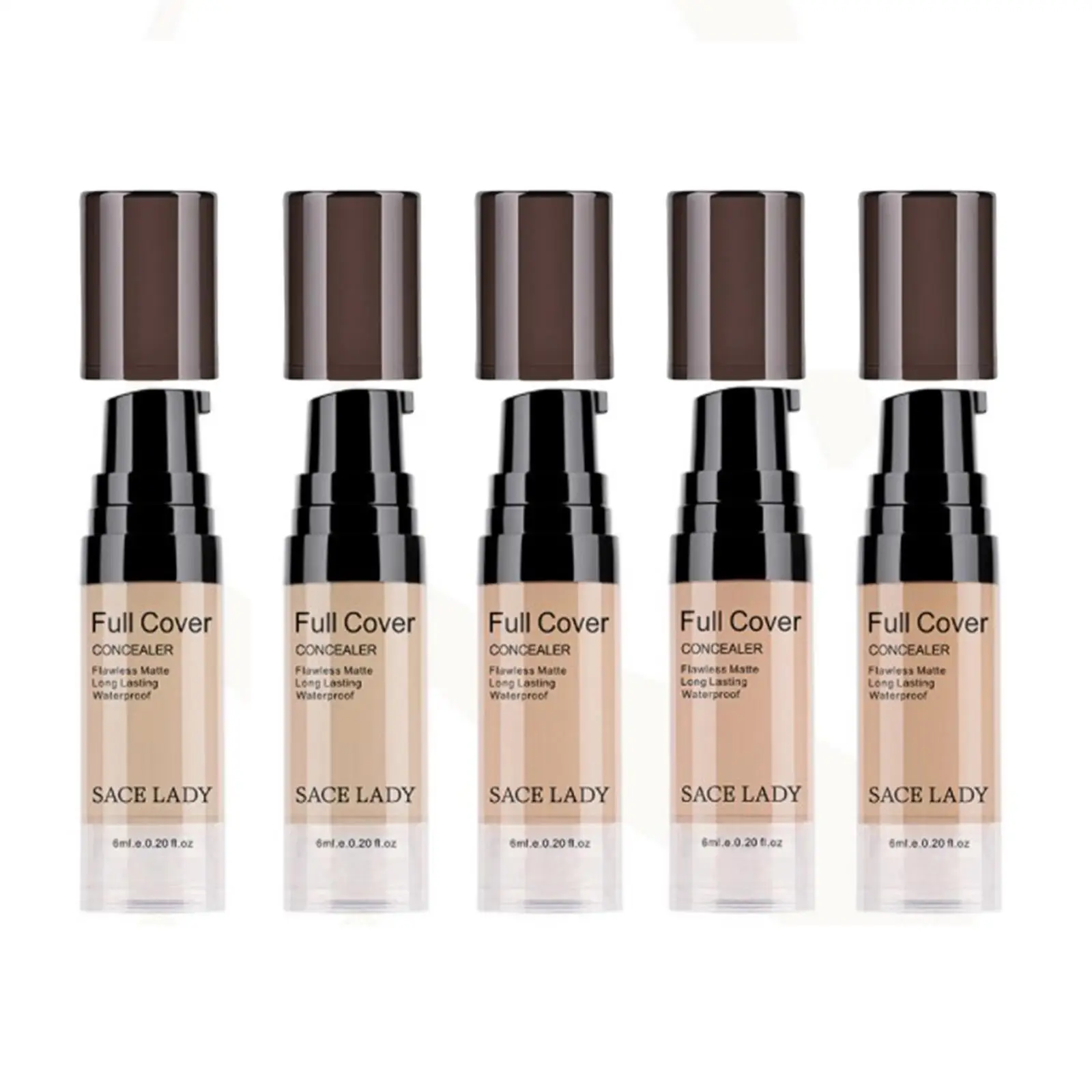 Paleta do konturowania i korekcyjnego makijażu z efektem soft matte, wodoodporny korektor do okolic oczu i niedoskonałości skóry.