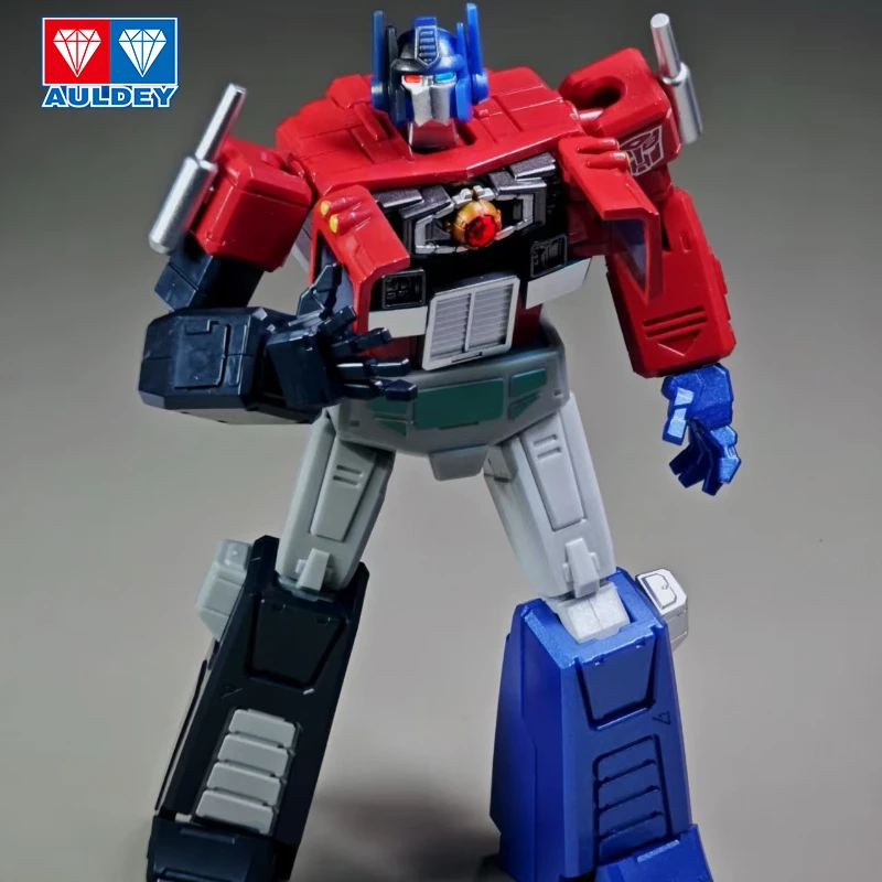 AULEDY Optimus Prime Transformerend robotspeelgoed, ABS-kunststof, zeer bewegend actiefiguur, voor kerstcadeau voor jongens, bestseller