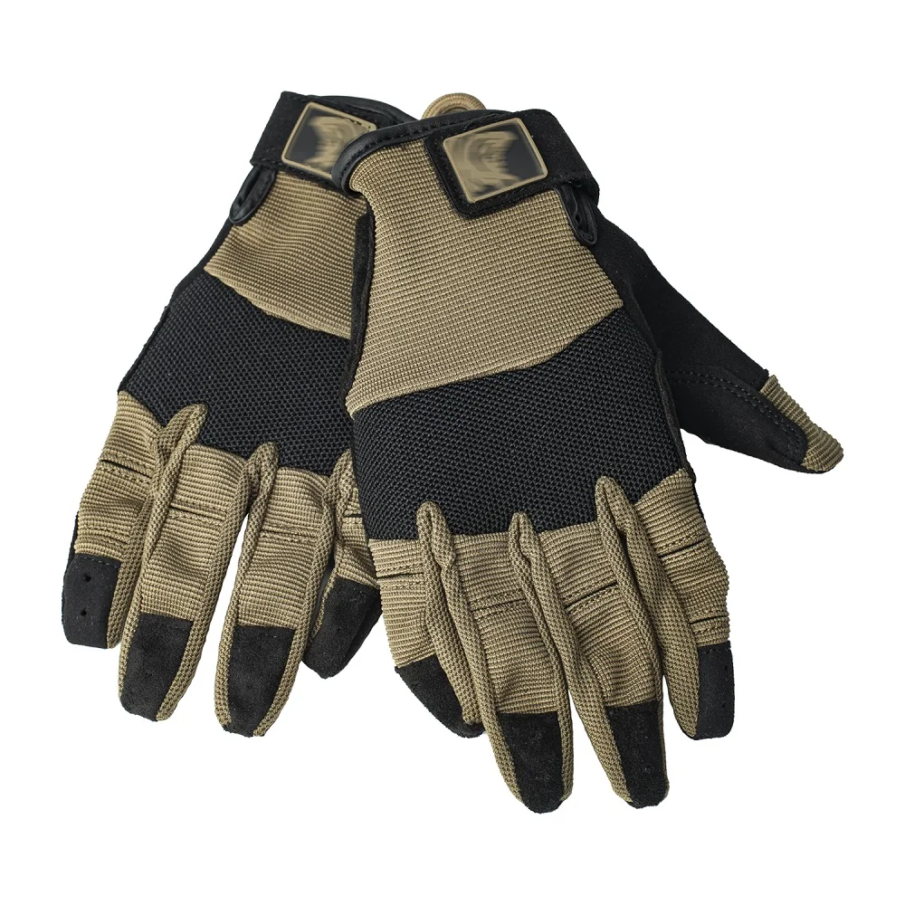 Tactical Shooting Gloves, Outdoor Camping, Cycling, Breathable, Lightweight, Anti Slip Touch Screen Gloves