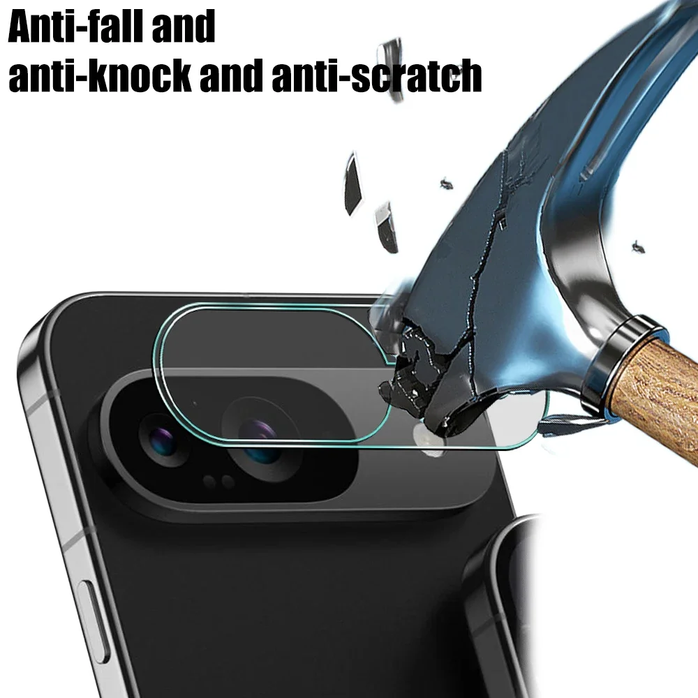 1-10pcs Tempered Glass For Google Pixel9/Pixel9 Pro Back Camera Len Anti-scratch Protective Film Cover For Google Pixel 9 Pro XL