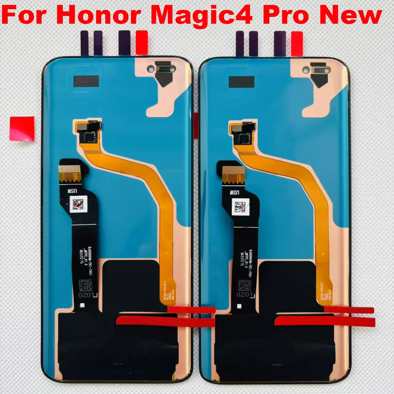 6.81Original OLED New For Honor Magic4 Pro LCD Magic 4 Pro LCD Display Screen Touch Panel For Honor Magic4 Ultimate Prestige LCD