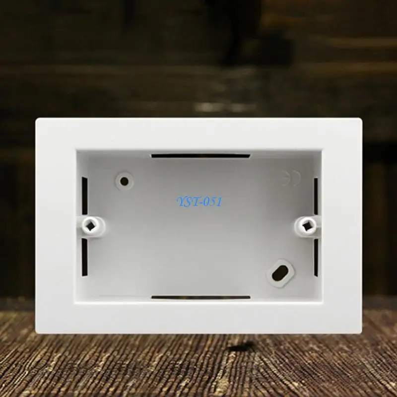 E15A Lightweight Electrical Connector Box Plastic Enclosure US-style Junction Box Lightweight used for Home Renovations