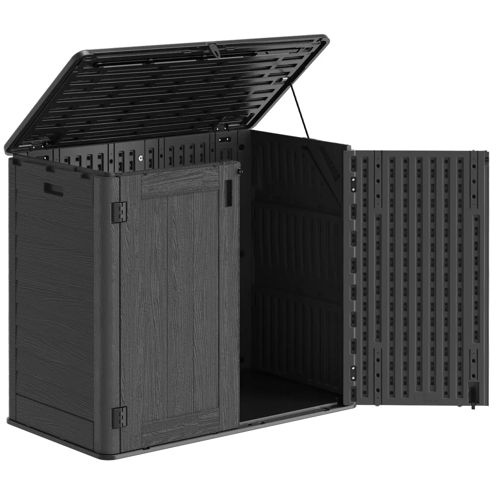 Outdoor Storage Cabinet Waterproof 31 Cu.Ft with Lockable Do