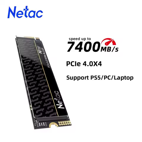 Netac SSD 1TB SSD NVMe M2 2TB 4TB M.2 PCIe 4.0x4 SSD Internal Solid State Hard Drive for PS5 Laptop Desktop