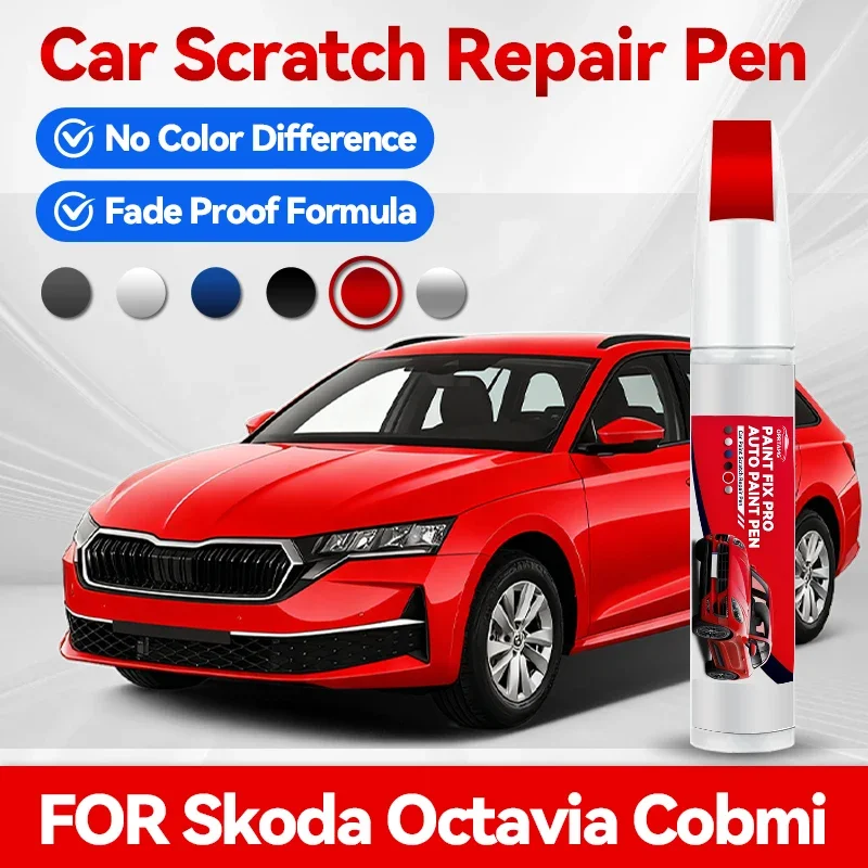 

Ремонтный карандаш для краски автомобиля Skoda Octavia Combi 1990-2026, средство для удаления царапин, аксессуары для авто, DIY, черный