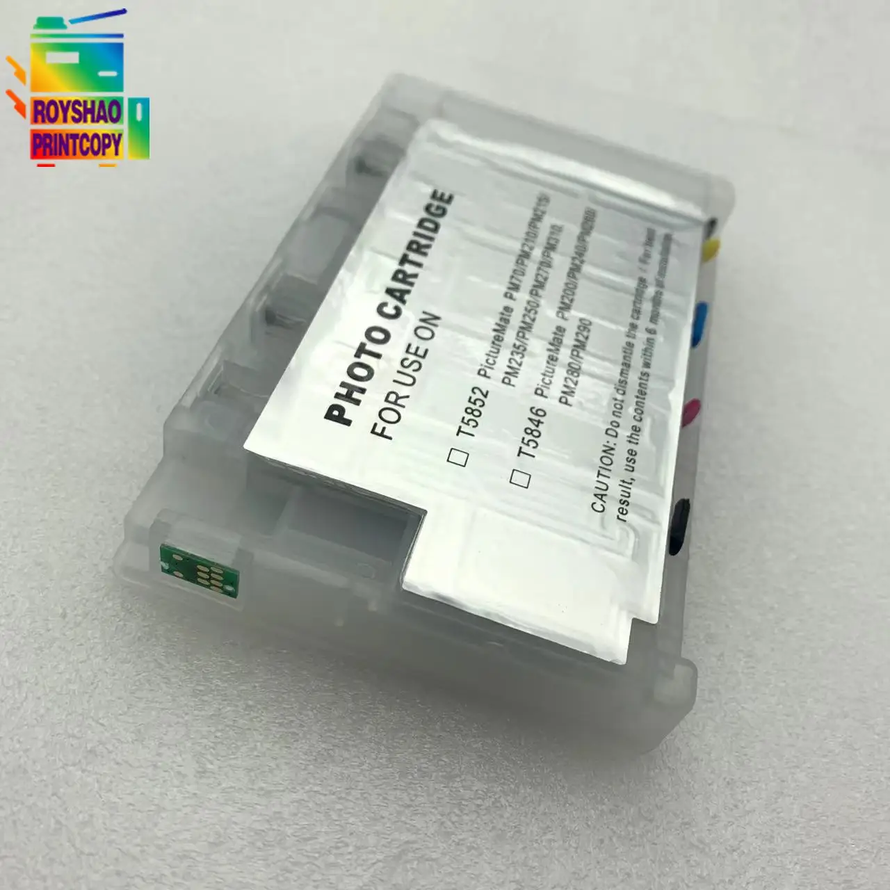 10PCS Refill Ink Cartridge with One Time Chip for Epson PM70 PM210 PM215 PM235 PM250 PM270 PM310 PM200 T5852 T5846