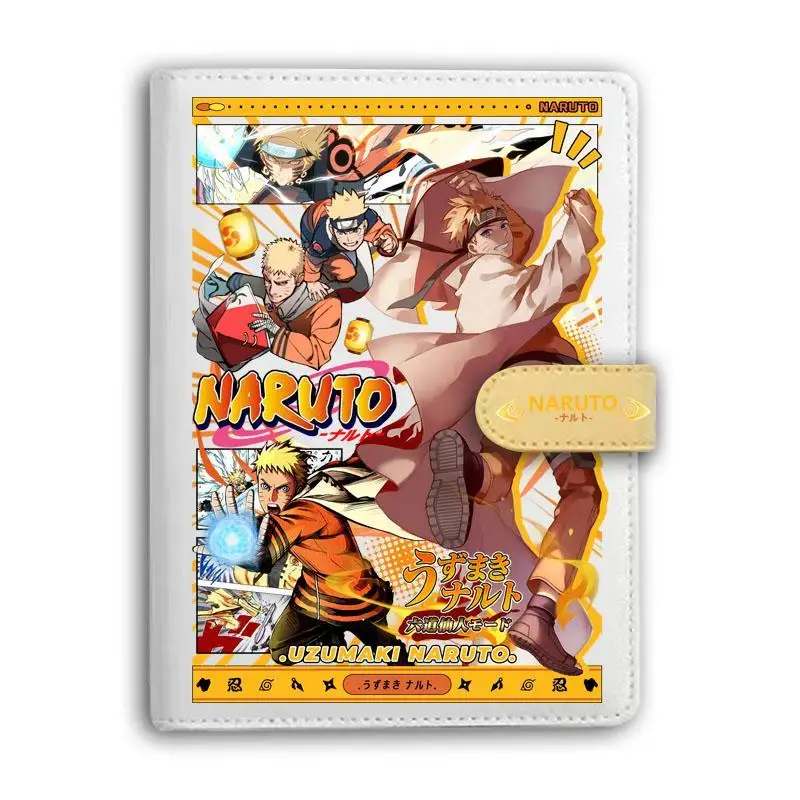 NARUTO Uzumaki Naruto Uchiha Sasuke creative anime movie hard-shell thickened diary cartoon personality student binder notebook