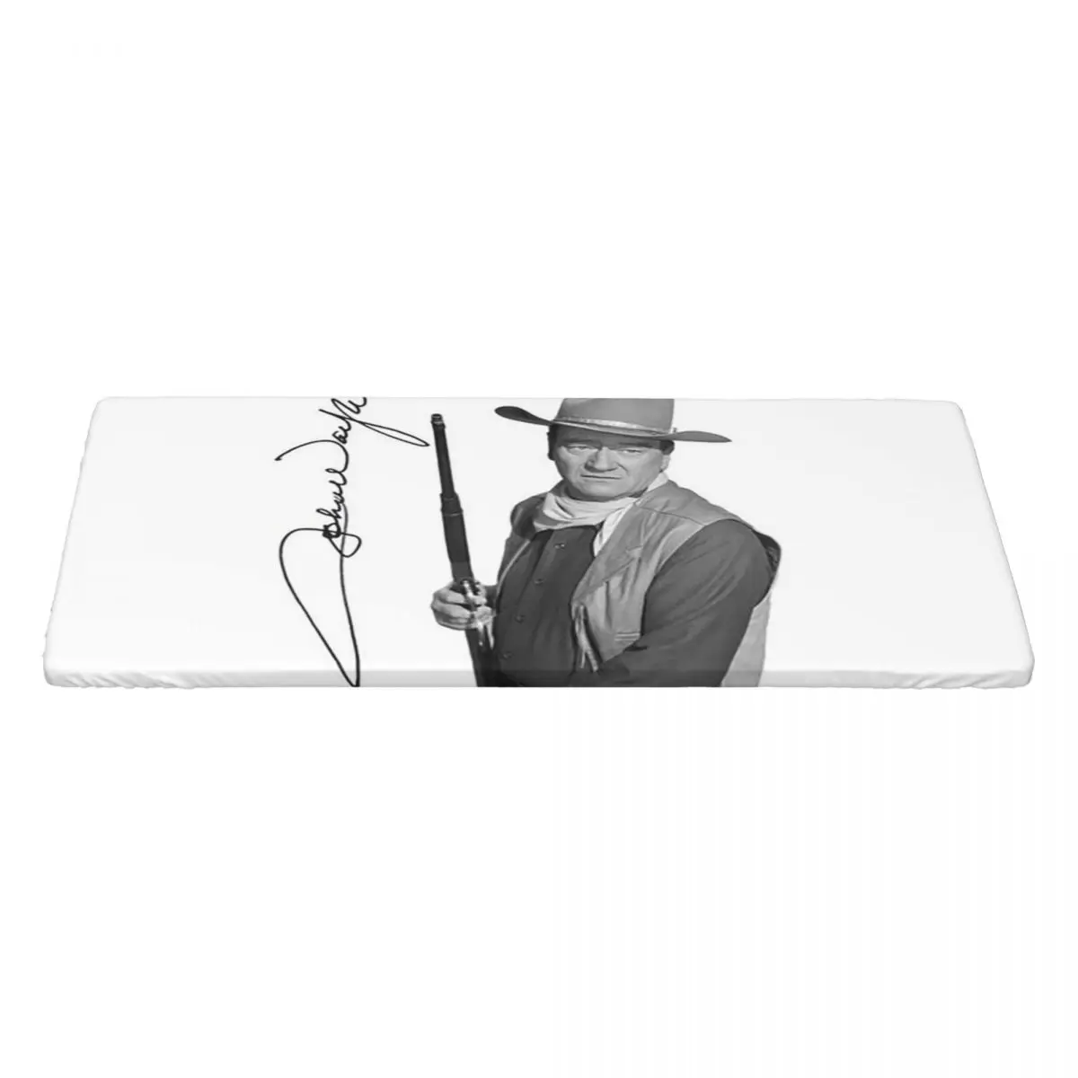 John Wayne Signature The Duke Custom Rectangular Tablecloth Waterproof Table Cover for Festival Party Decorations Table Cloth