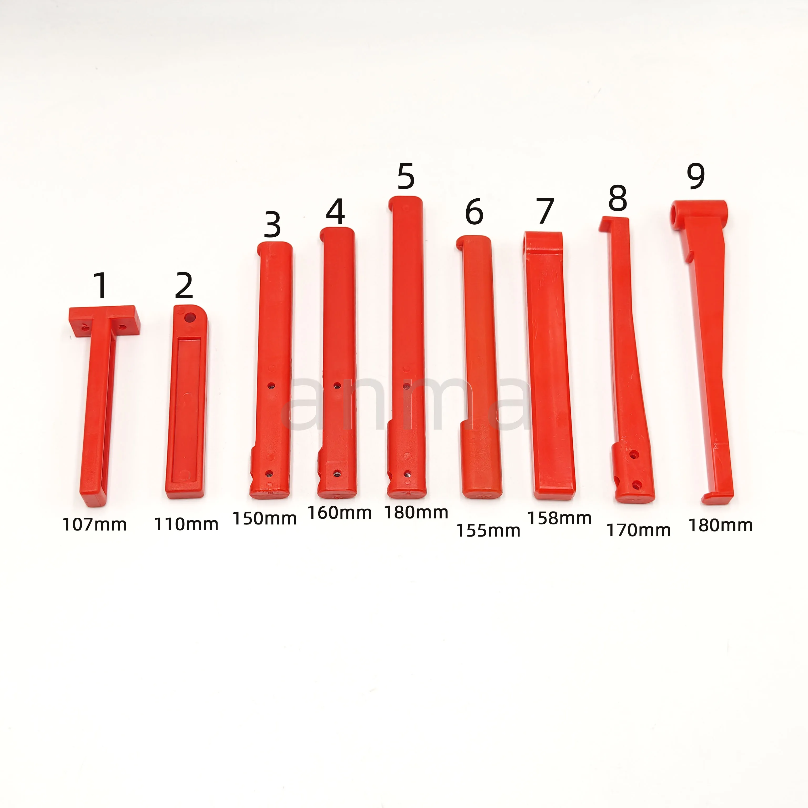 20 piece Muller Martini machine rod push holder length 150mm 160mm 170mm 180mm for choice