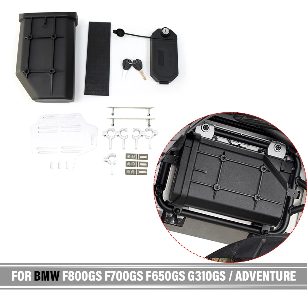 

For BMW F800GS F700GS F650GS G310GS /Adventure Motorcycle Toolbox Tool Box Waterproof Side Decorative Box