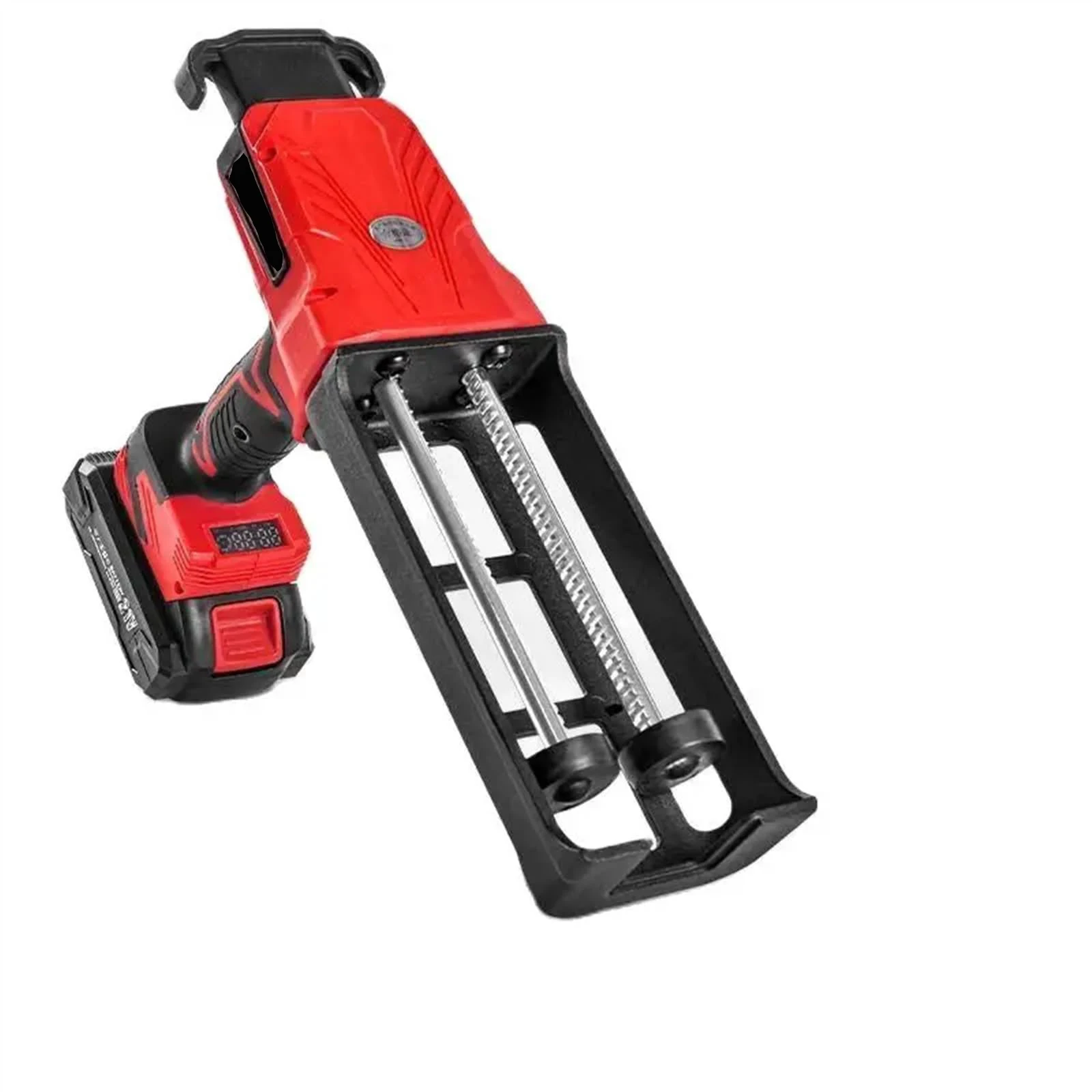Pistola per calafataggio elettrica 1:1 da 400 ml Applicatore per mastice elettrico Pistola elettrica in silicone con luce LED (BC-1429)