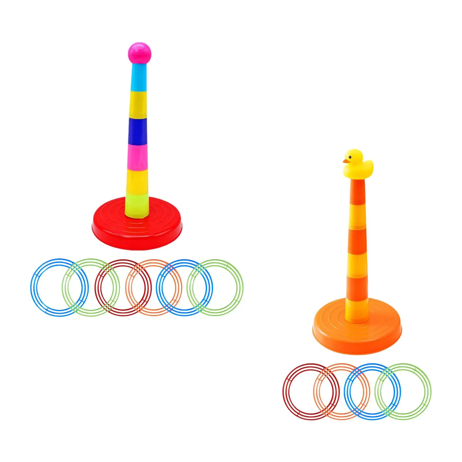 Sport Ring Toss Game Set Kids Party Kids Activities Game Game Toy Baby Education Toys for Adults Girls Family Outdoor Kids