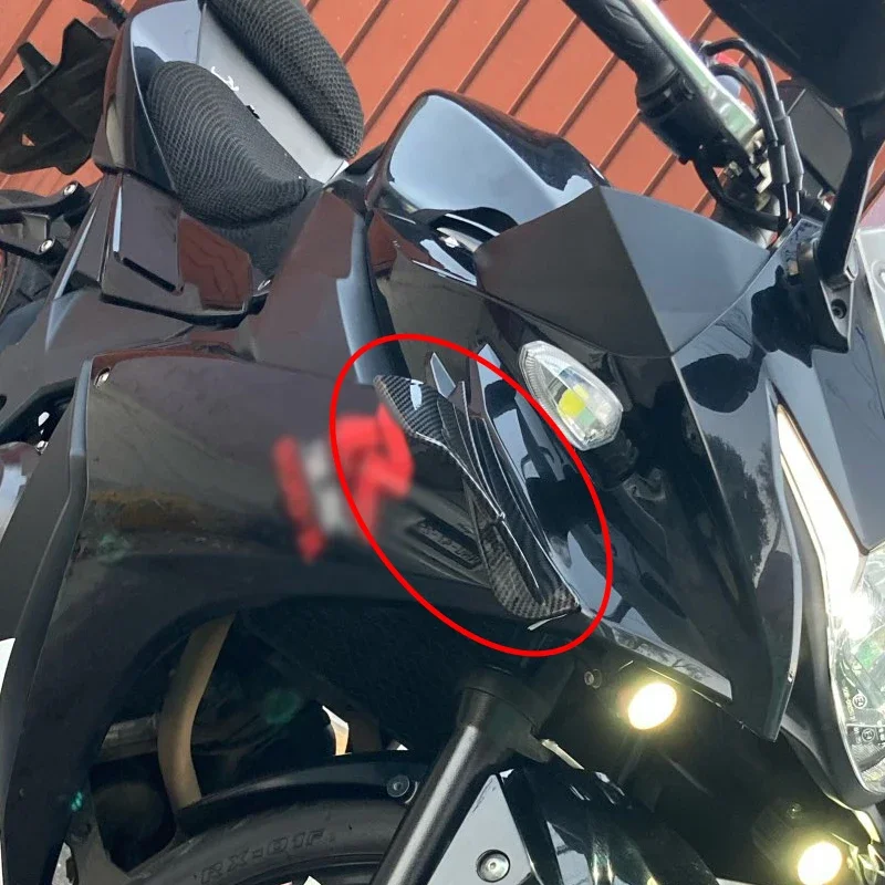 New R 1250RS R1200 RS Motorcycle Winglet Side Spoiler Wind Flow Fixing Wing Fairing Fit For BMW R1250RS R1200RS K1300S R1100S