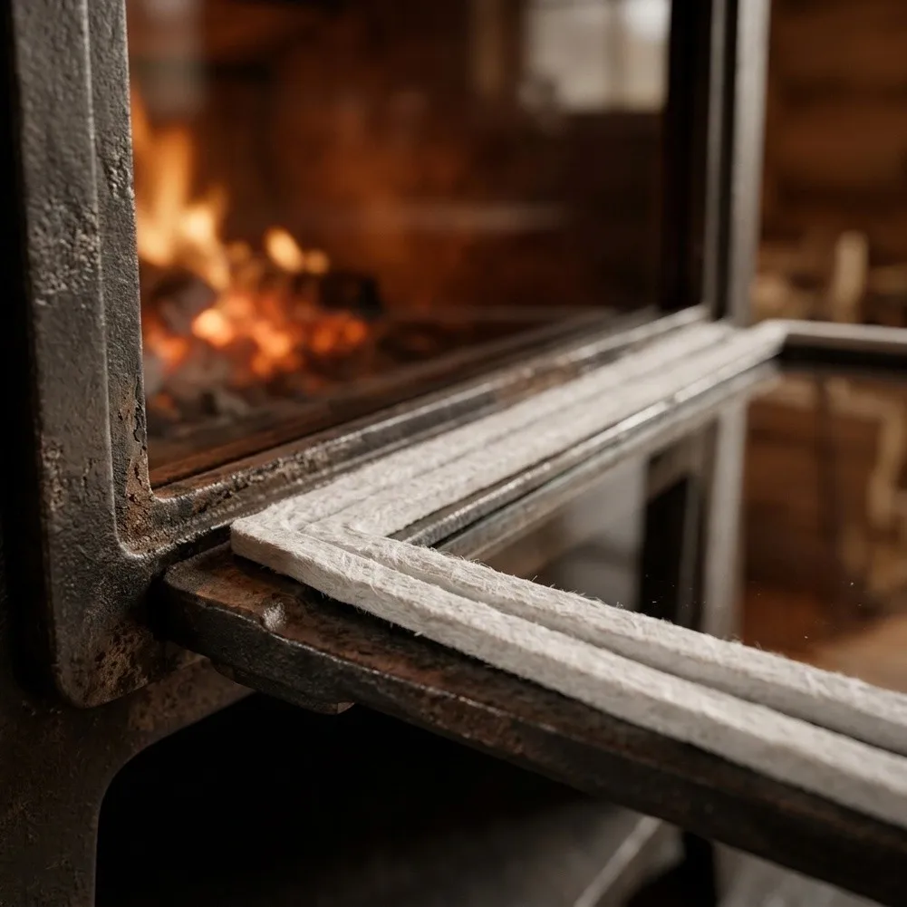 Gasket Replacement Pack Compatible with Multiple Models of For Villager Woodburning Stoves Efficient for Heat Seal Design