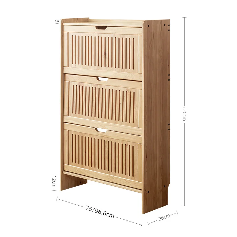 

Customizable household ultra-narrow crevice cabinet door entry flip shoe cabinet extremely narrow 26 cm double-layer adult