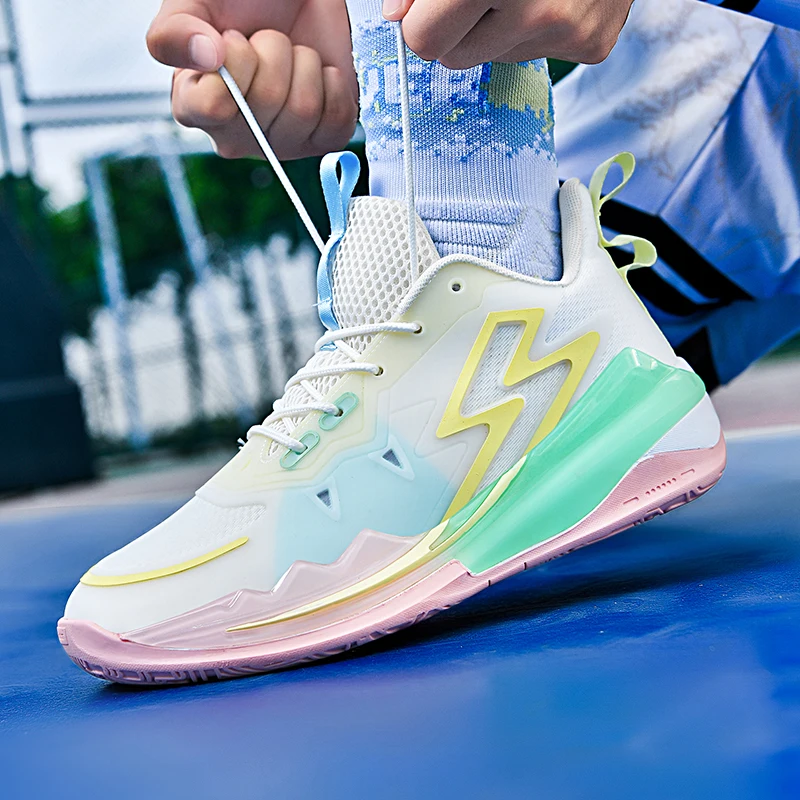 

Couple sports single shoes, thick soled non slip casual shoes, lightweight and comfortable outdoor sports plus size running shoe