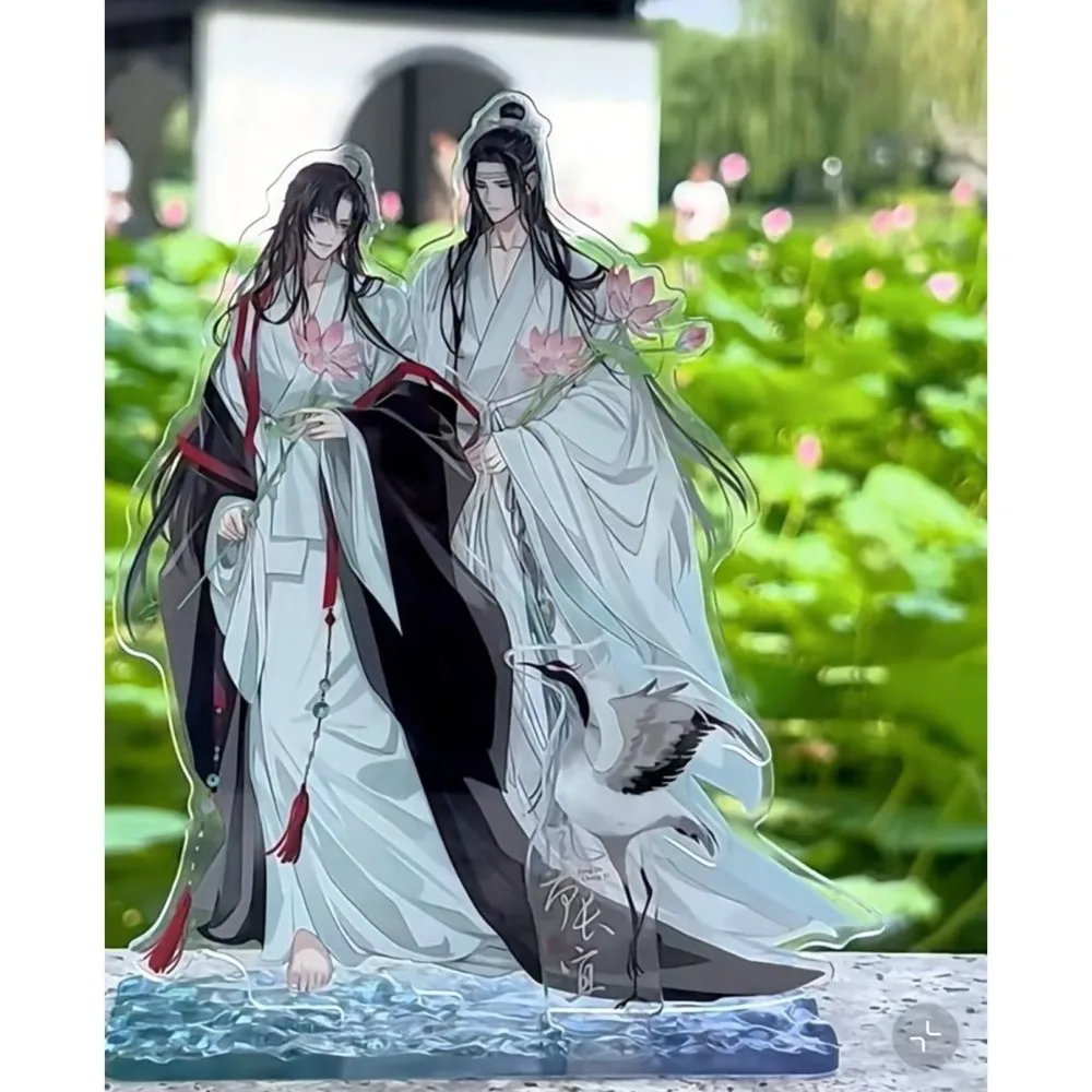 New Anime Mo Dao Zu Shi Acrylic Stand Wei Wuxian Lan Wangji Creativity Stand Model Plate Gift