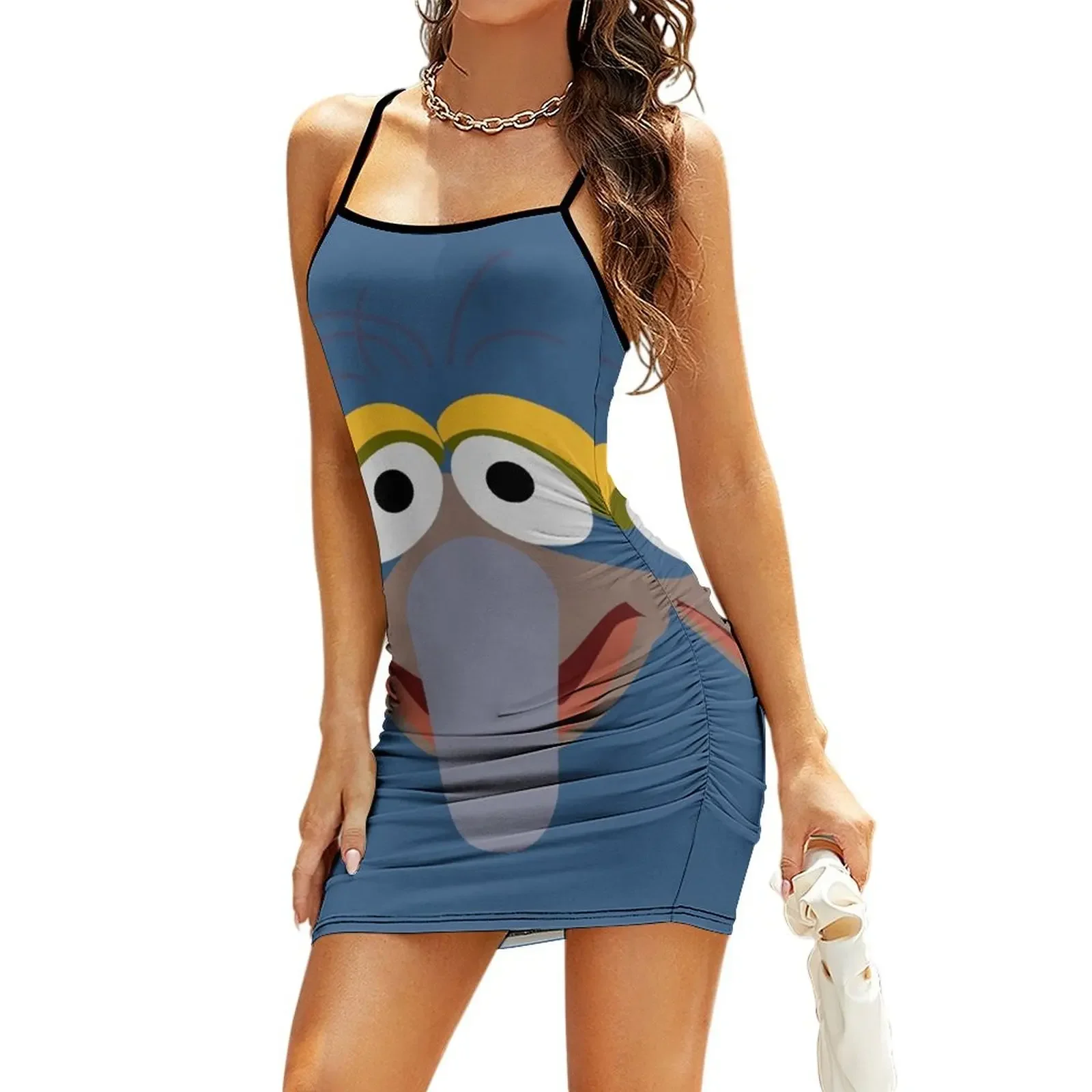 

gonzo Sling Dress Women's summer skirt bandage dress dress women summer women summer 2026