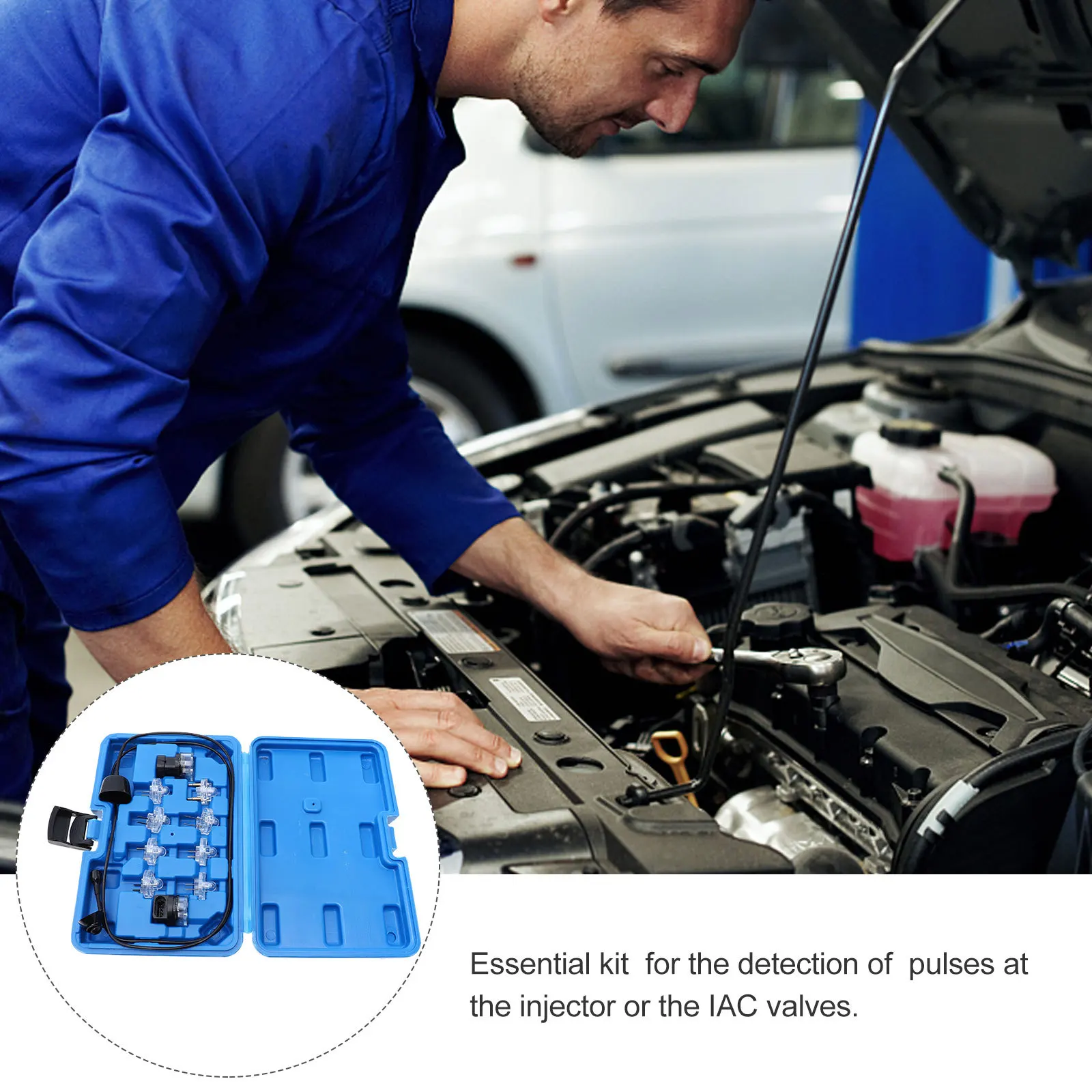 

1Set Automotive Circuit Tester Kit High Grade Safety Certified Inspection Light for Car Maintenance and Repair Works