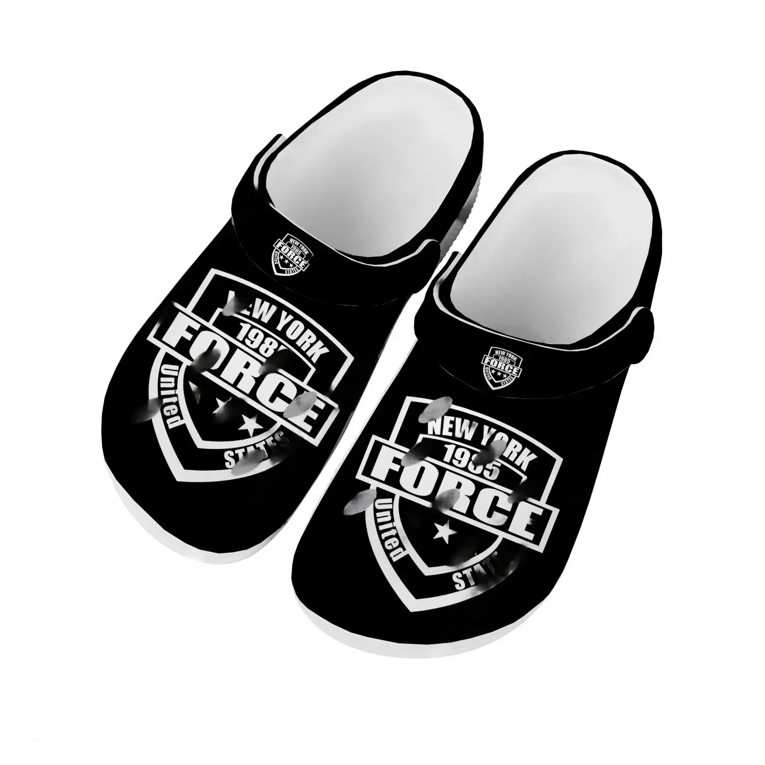 New York Force 1985 United States Sandals Men Women Teenager Fashion Water Shoes Breathable Comfort Beach Custom Slippers