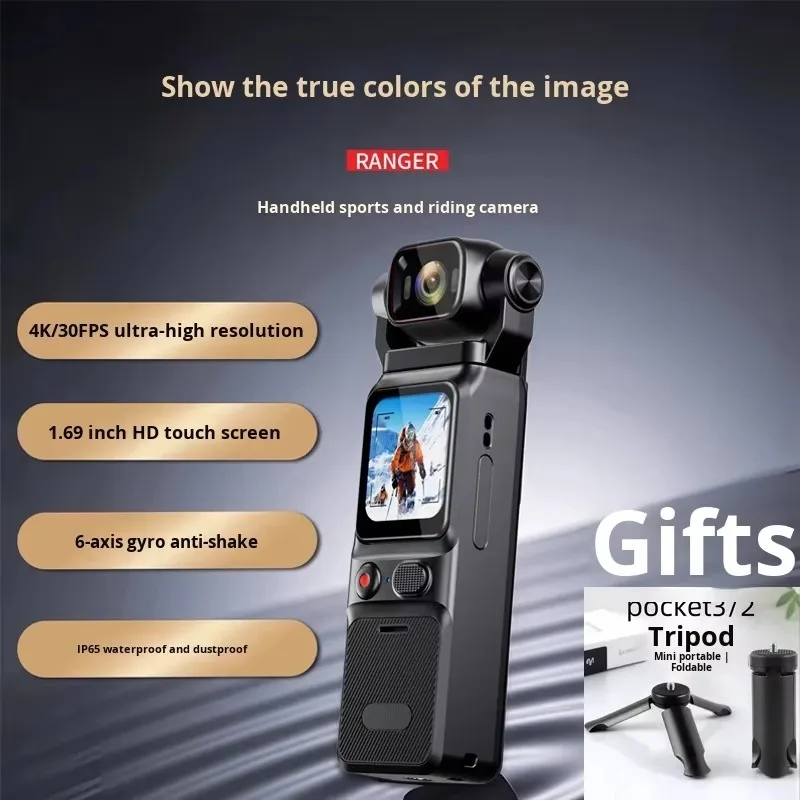 【2026】L18 True 4K Anti-Shake Pocket Recorder Sports Camera Outdoor Camcorder Handheld With 1.69