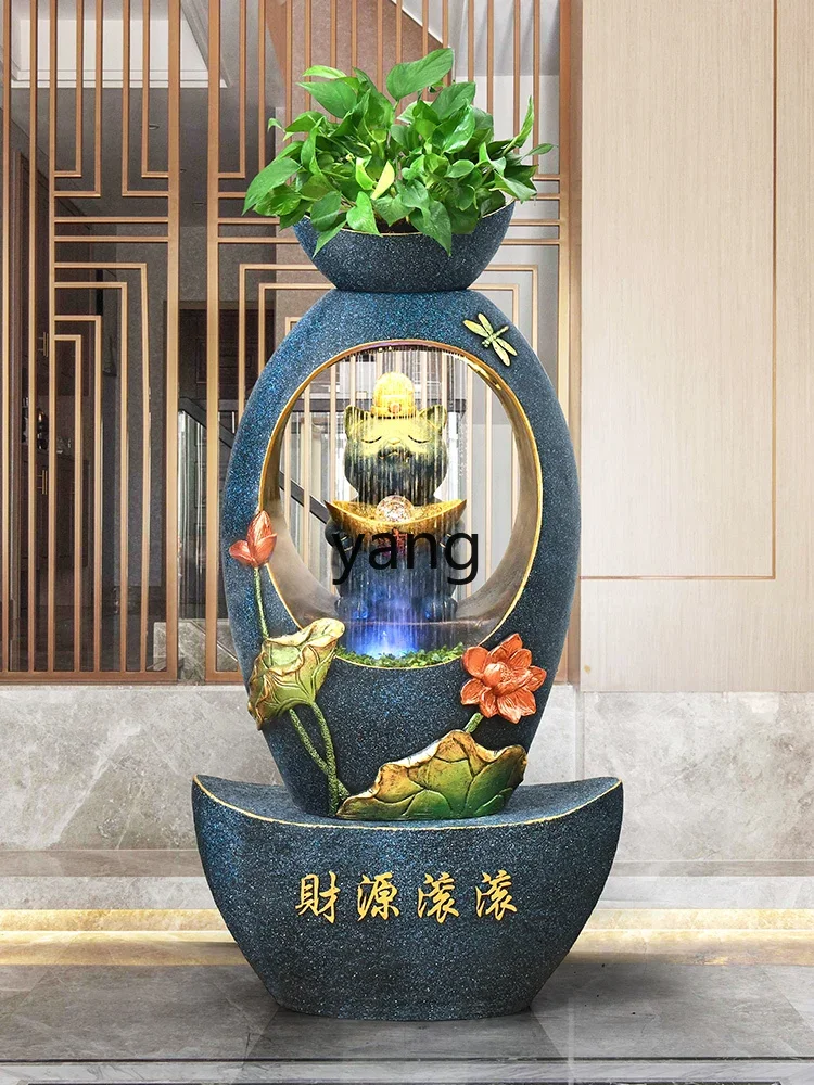 Lmm circulation water generation wealth feng shui ball water feature fountain housewarming opening gift