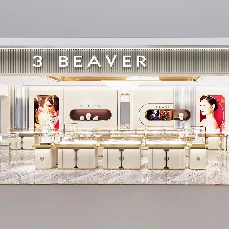 Display jewelry high-end product sample display cabinet with lock cabinet
